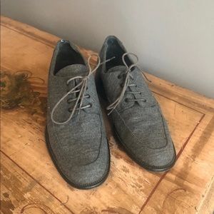 Nickels Vera cucio Made in Italy Grey Lace Up Shoe